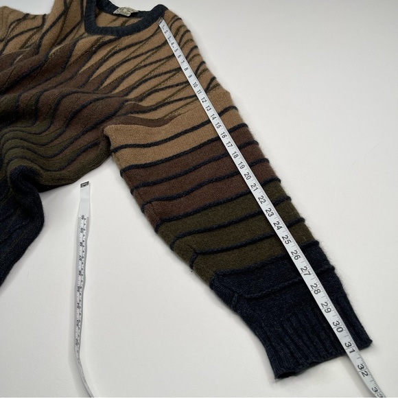 Paihamu Sweater Vintage Merino Lambswool Possum Fur Cashmere Crew New Zealand 3D - Picture 9 of 13